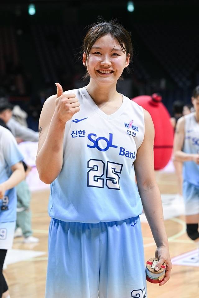 18일 BNK전에서 맹위를 떨친 루이. 사진=WKBL 제공