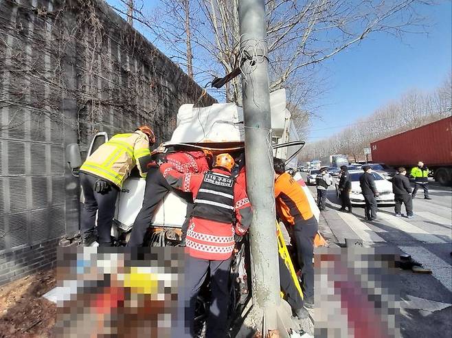 사고 현장. (사진=인천소방본부 제공) *재판매 및 DB 금지