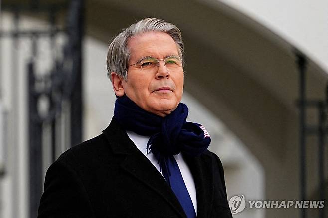 스콧 베선트 미국 재무장관 [로이터 연합뉴스 자료사진. 재판매 및 DB 금지]