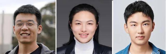 (왼쪽부터) 판쯔정 딥시크 연구원, 저우판 루시테크 창업주, 왕관 사피언트 창업주