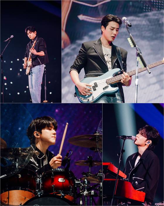 밴드 데이식스. JYP엔터테인먼트 제공.