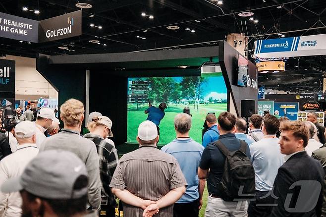 2025 PGA 쇼 골프존 부스 모습 (골프존 제공)