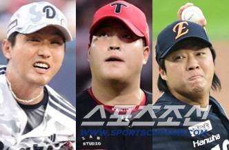 KIA 타이거즈가 홍건희 조상우 김범수(왼쪽부터)와 영입 협상 중인 것으로 알려졌다. 스포츠조선 DB