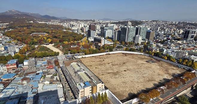 서울 종묘와 세운4구역 연합뉴스