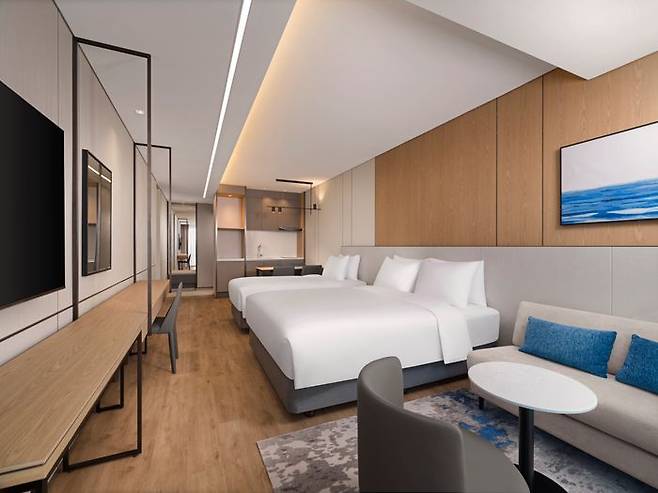 슈페리얼 트윈 객실 룸 모습.ⓒ윈덤 그룹