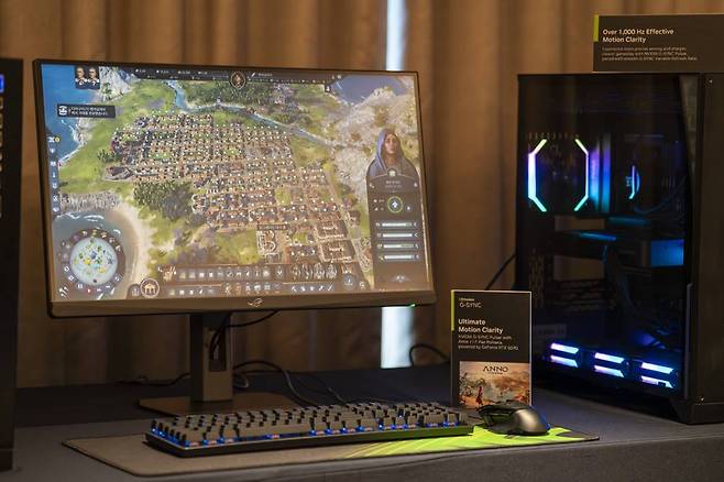 G싱크 펄사가 적용된 모니터는 초당 250프레임으로 이론상 1000프레임 수준의 부드러운 영상을 보여준다 / 출처=IT동아
