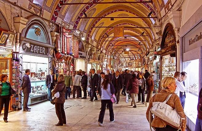 이란 전통시장 바자르의 모습 / 사진=위키피디아