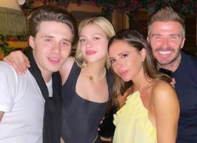 브리클린, 니콜라 펠츠, 빅토리아, 데이비드 베컴./소셜미디어