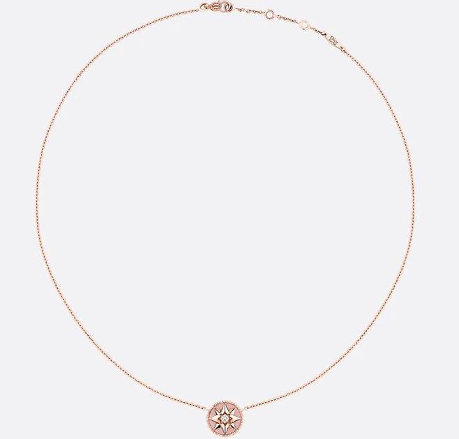 디올 로즈드방 목걸이(사진=디올 홈페이지 캡처) *재판매 및 DB 금지