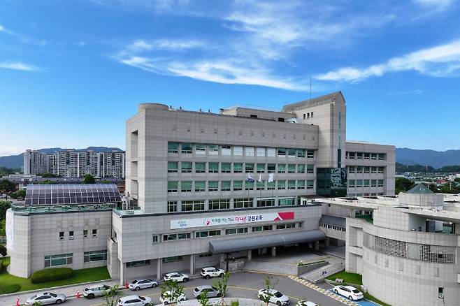 강원특별자치도교육청 전경. 강원교육청 제공