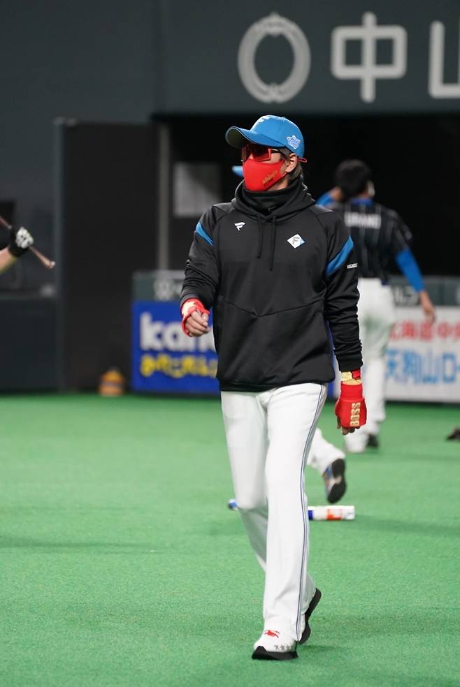 ▲ 신조 쓰요시 닛폰햄 파이터즈 감독.ⓒ닛폰햄 파이터즈 공식 SNS 캡처