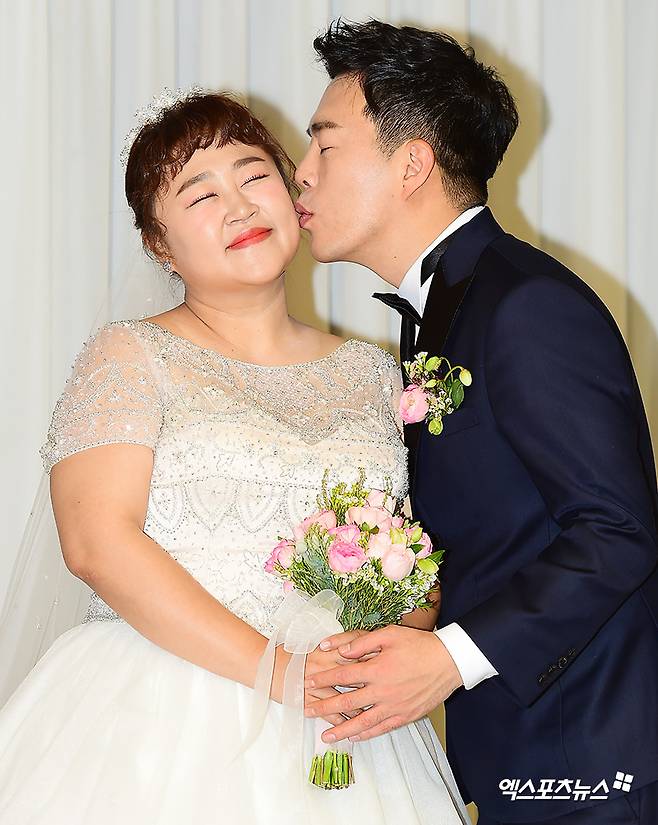 사진 = 엑스포츠뉴스 DB / 홍윤화-김민기 결혼식