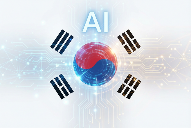 지난해 AI 확산에서 한국은 하반기 '가장 뚜렷한 성공 모델'로 평가받는 국가가 됐다. 25위에서 18위로 7단계 상승한 것이 이를 증명한다. 이용률도 25.90%에서 30.70%로 4.80%포인트 급증했다.  (이미지=젠스파크로 생성)