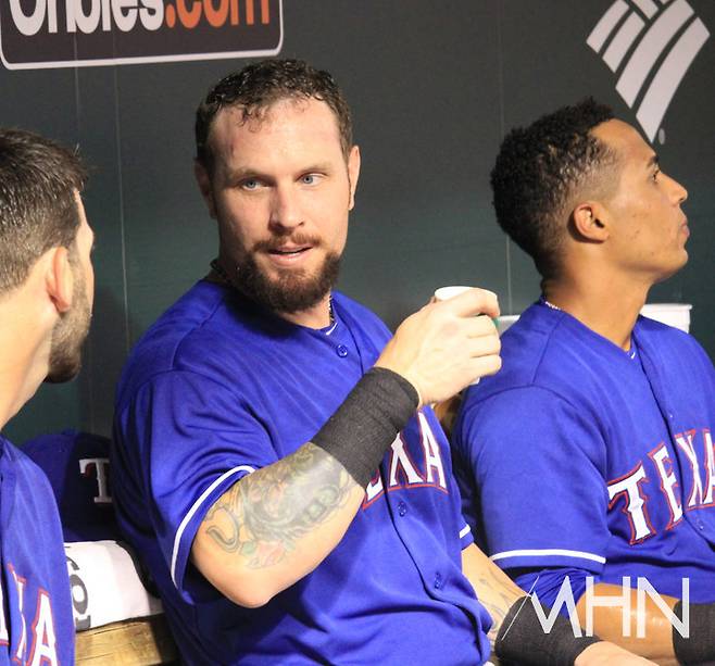 (2015년 텍사스 시절의 조시 해밀턴)