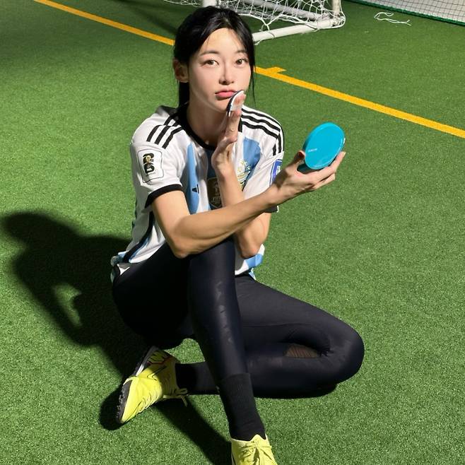 '솔로지옥5' 여자 출연자 김민지…육상 카리나, 김민지sns