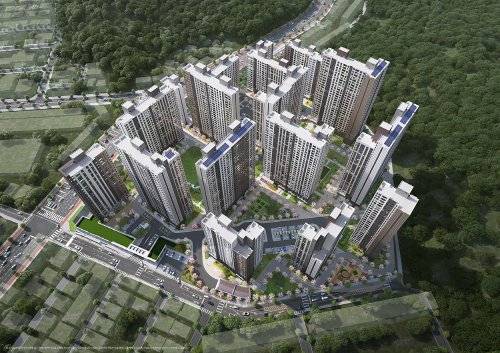 두산위브더제니스 청주 센트럴파크_조감도