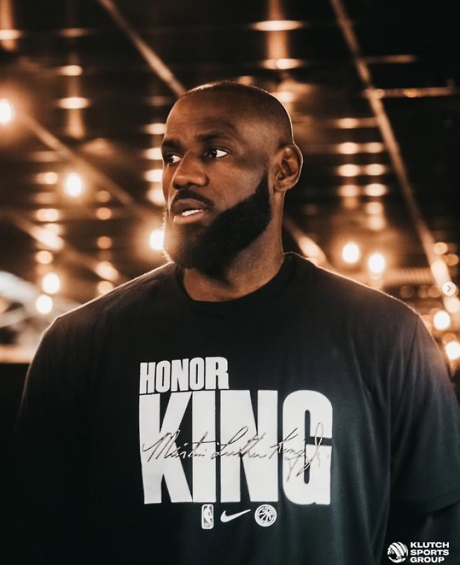 르브론 제임스. [사진 르브론 제임스 SNS]