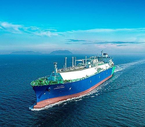 Hanwha Ocean's natural gas carrier [YONHAP]