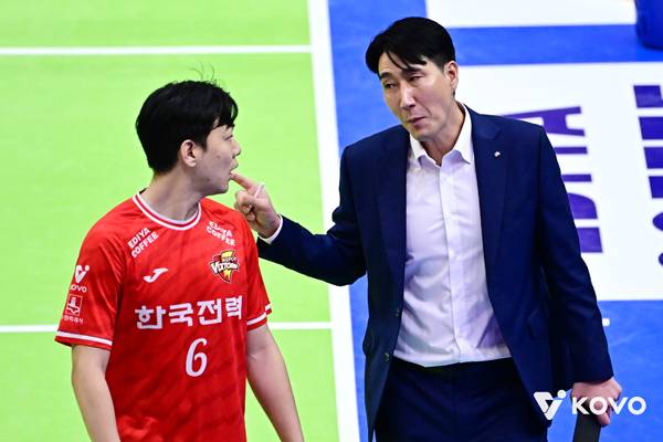 한국전력 세터 하승우는 권영민 감독의 조언을 새겨들었다. 사진 제공= KOVO