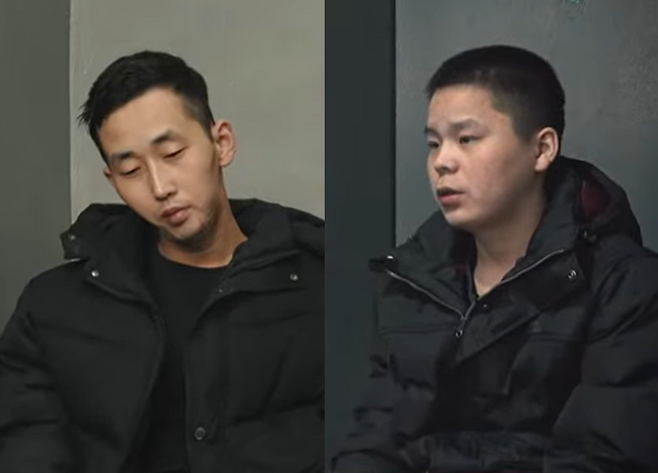 리강은(왼쪽)과 백평강. [MBC ‘PD수첩’]