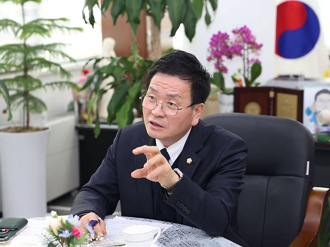 이지석 광명시의회 의장. 사진=광명시의회
