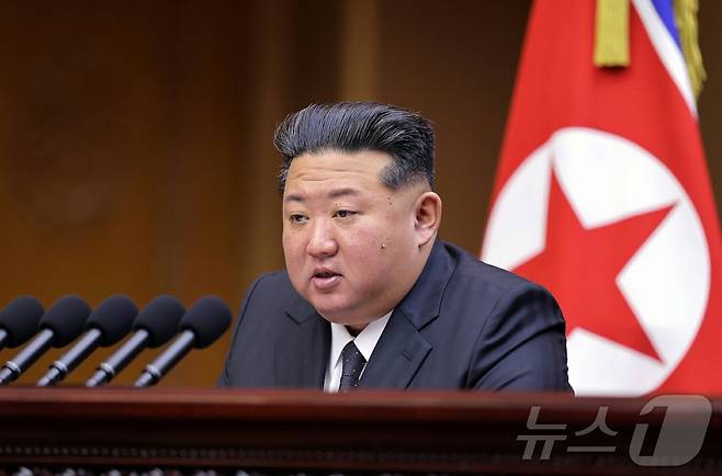 (평양 노동신문=뉴스1) = 김정은 노동당 총비서. [국내에서만 사용가능. 재배포 금지. DB 금지. For Use Only in the Republic of Korea. Redistribution Prohibited] rodongphoto@news1.kr