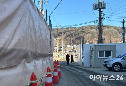 1월 21일 서울 노원구 백사마을 재개발 현장에 철거가 한창인 모습이다. [사진=김민지 기자]