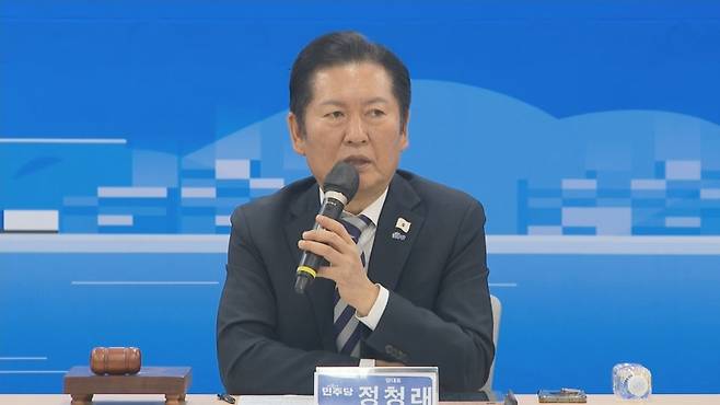 정청래 더불어민주당 대표