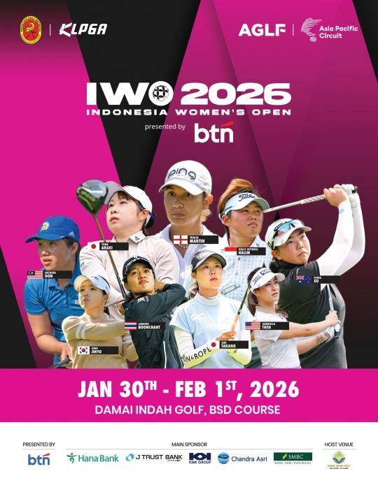 인도네시아 여자오픈 포스터. 사진[연합뉴스]