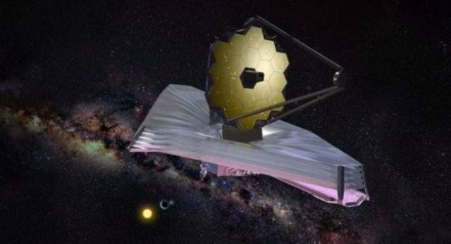 제임스 웹 우주망원경.[과기정통부 제공]