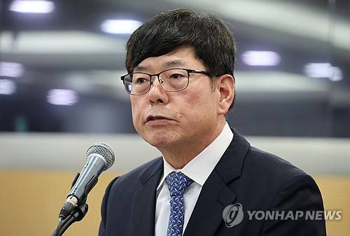 지난해 국감장서 답변하는 박선순 다원시스 대표 [연합뉴스 자료사진]