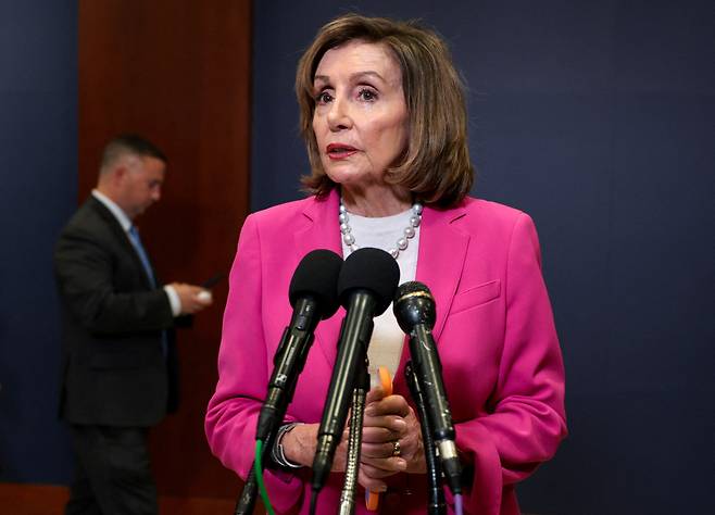 낸시 펠로시 하원의원.     로이터연합뉴스