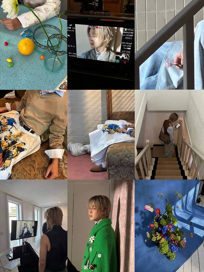 비하인드마저 A컷! 방탄소년단 지민, 디올이 선택하고 보그가 증명했다