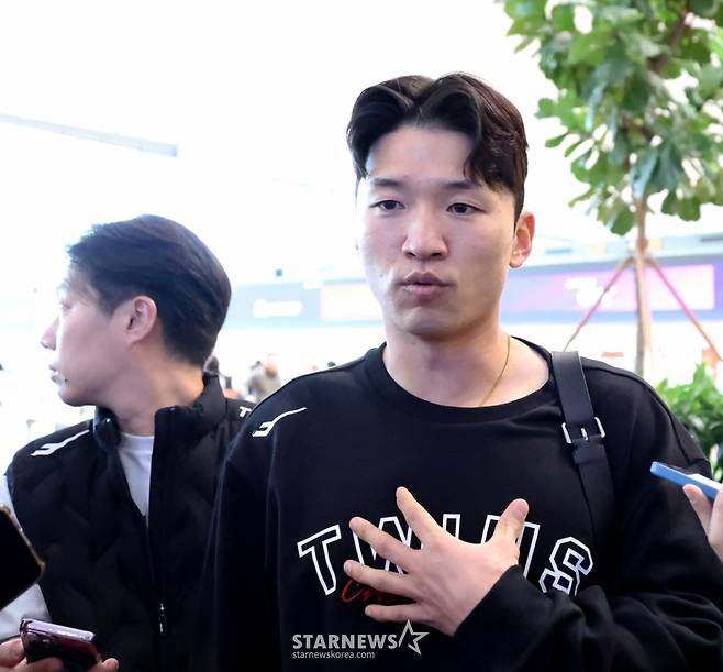 [포토]'김도영에 베테랑의 노하우 전수!' 박해민