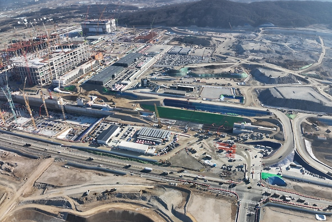 SK하이닉스 용인클러스터 전경.