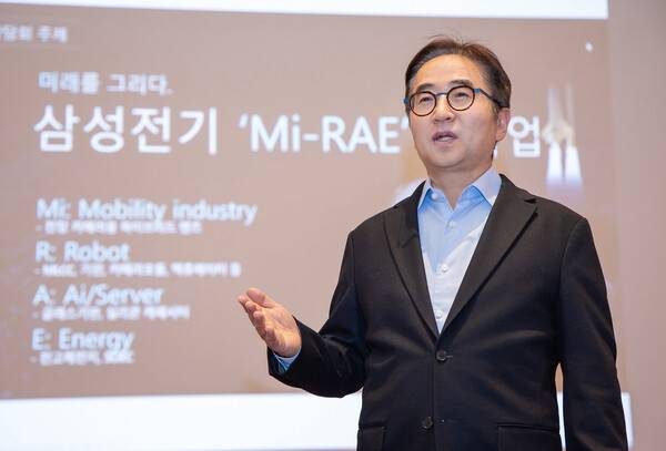 장덕현 삼성전기 사장. / 삼성전기
