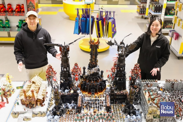 레고랜드, 팬 창작 작품 '반지의 제왕' 특별 전시.&nbsp;ⓒ레고랜드 코리아 리조트