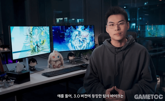 유저들에게 직접 감사를 전한 Solon 대표 (사진= 쿠로게임즈)