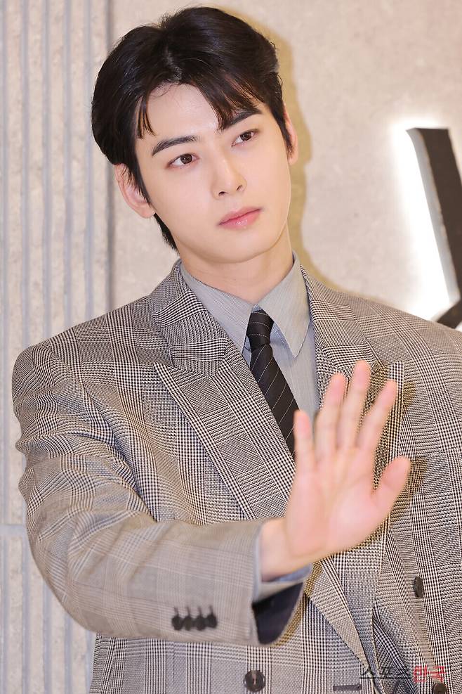 배우 차은우. 25.3.31 ⓒ이혜영 기자 lhy@hankooki.com