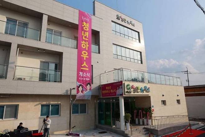 청년하우스 전경. 화순군 제공