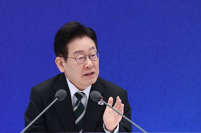 이재명 대통령. 연합뉴스