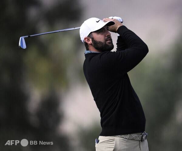 2026년 미국프로골프(PGA) 투어 더 아메리칸 익스프레스에 출전한 스코티 셰플러(미국)가 1라운드에서 경기하는 모습이다. 사진제공=ⓒAFPBBNews = News1 (사진을 무단으로 사용하지 마십시오.)