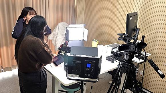 소셜인플루언서전략 프로그램에 참여 중인 학생들 [사진=호서대]