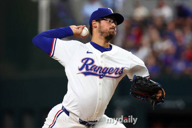 텍사스 레인저스 시절 데인 더닝./게티이미지코리아