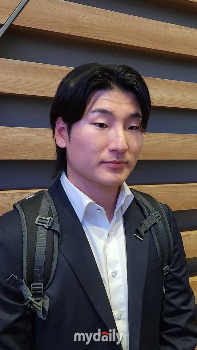 두산 베어스 곽빈./인천공항=김경현 기자