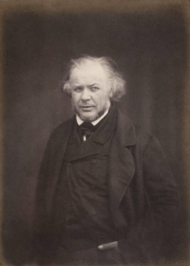 빅터 라이네, 오노레 도미에의 사진, 1850년경