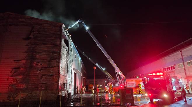 사고 현장. 전북소방본부 제공