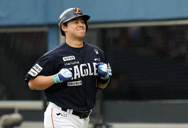 한화 노시환. 뉴시스