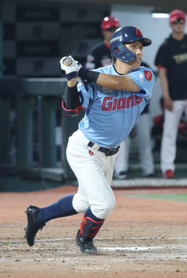 지난해 8월 황성빈의 모습. /사진=김진경 대기자