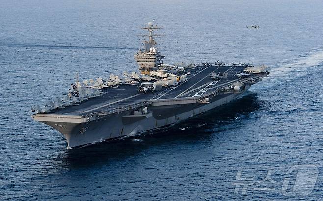 美항공모함 USS 에이브러햄 링컨 ⓒ AFP=뉴스1 ⓒ News1 류정민 특파원